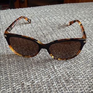 Coach Brown Tortoise Sunglasses